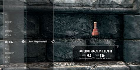 skyrim restore health ingredients|regenerate health ingredients skyrim.